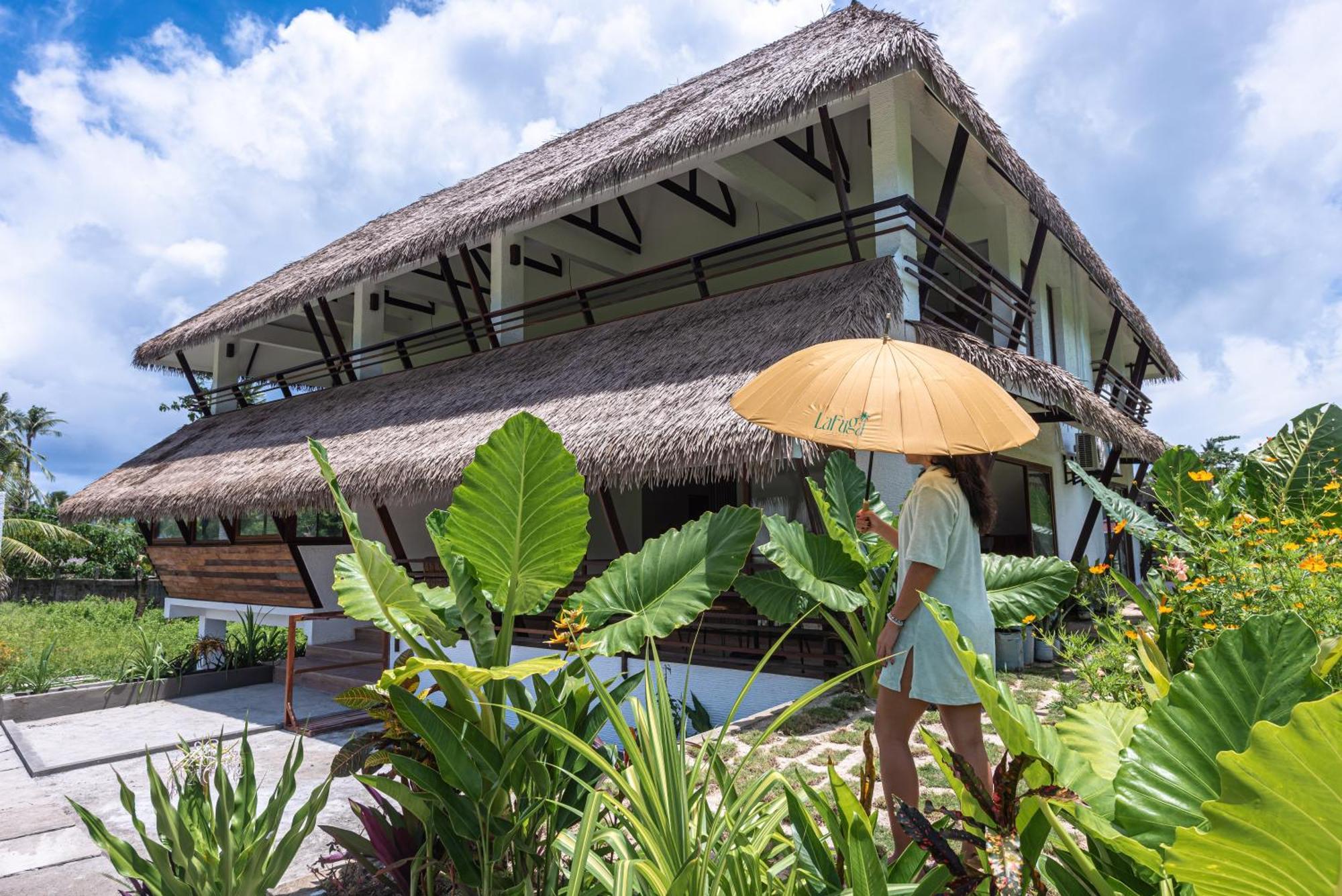 Villa La Fuga Siargao à Catangnan Extérieur photo